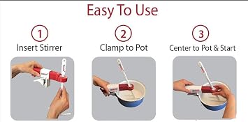 StirMATE Automatic Pot Stirrer GEN 3- Variable Speed, Self-Adjusting, Powerful, Cordless
