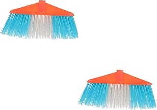 Yardwe Cabeça De Vassoura Comercial 2 Peças Cabeça De Vassoura Rígida Cabeça De Vassoura Angular Peça De Vassoura Industrial Peça De Vassoura De Plástico Vassoura Externa Vassoura