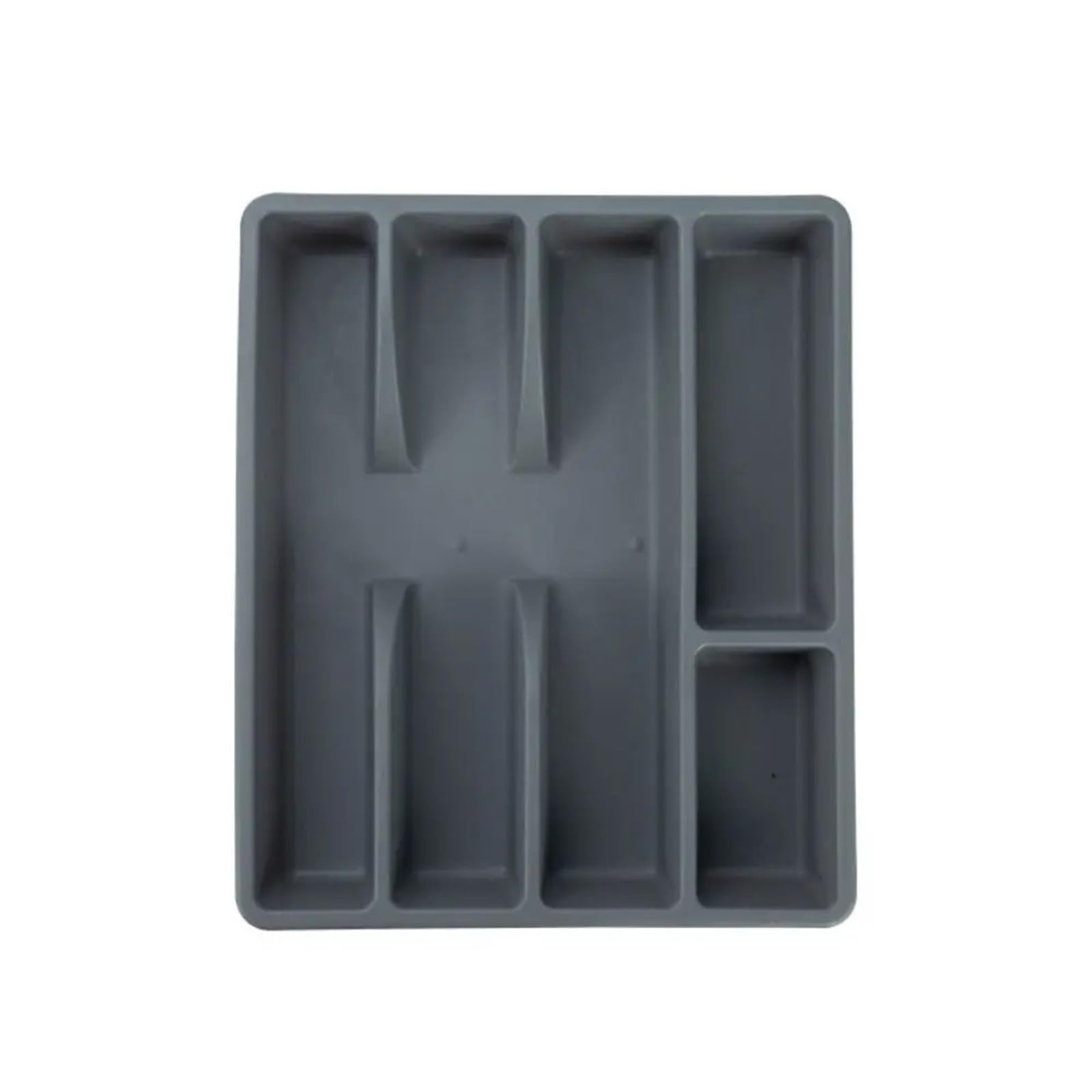 UBOHUZ 2PCS Drawer Organizer Cabinet TrayFlatware Organizers Storage Box Kitchen Cutlery Insert Tidy for Spoons Forks Knives