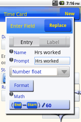 SailformsPlus Database