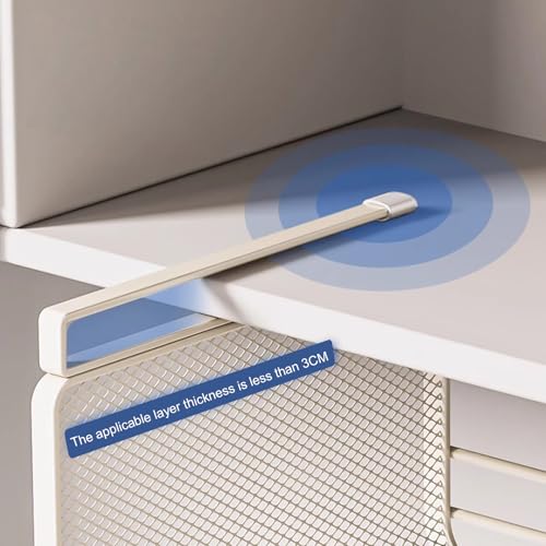 Cesta para debajo del estante con diseño resistente de alta durabilidad 7