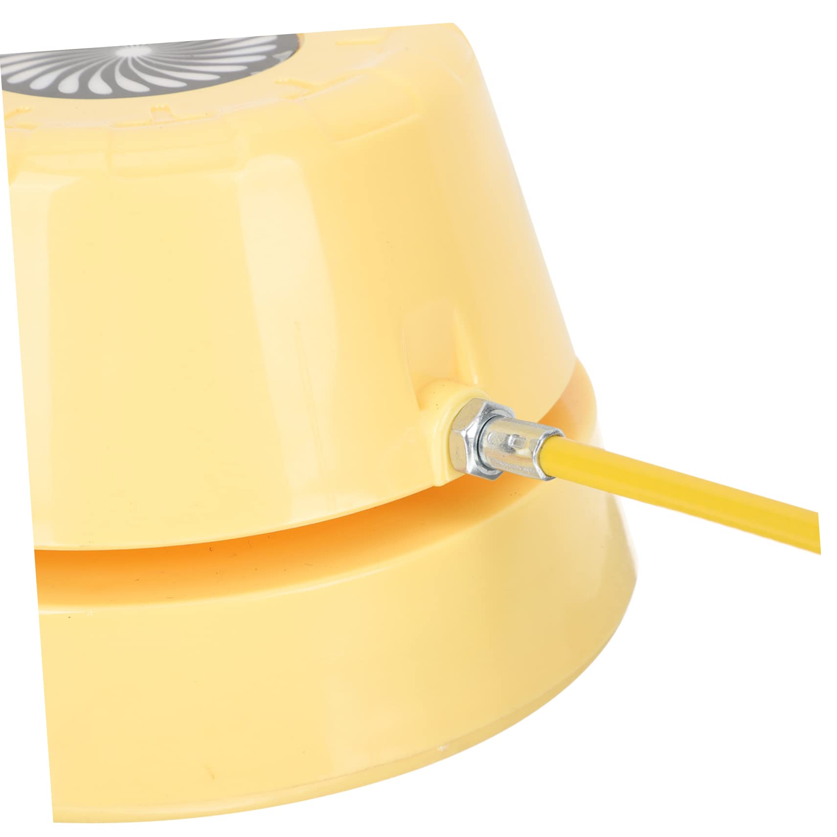 BESPORTBLE Cuerda de Saltar Automática 1 Juego Abs Amarilla para Fitness | Cable USB Incluido, Uso en Exteriores, Formato Portátil para Espacios Reducidos