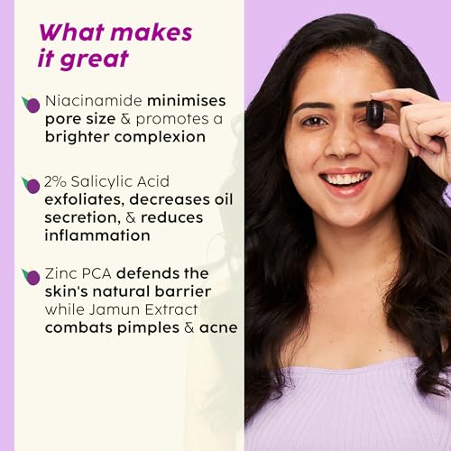Image of PLIX - THE PLANT FIX Jamun Clarifying Fruity Toner (150 Ml)|With Niacinamide & Jamun Extract|Targets Clogged Pores & Smoothens Skin|For Oily & Acne Prone Skin|Alcohol Free, For Women & Men