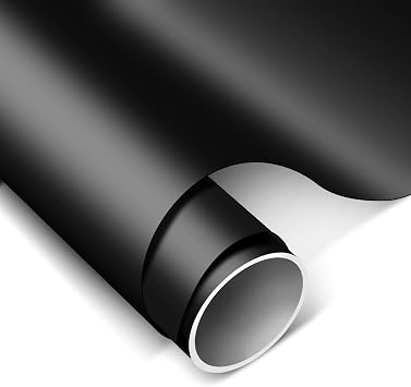 Matte Black 1ft x 5ft Carbon Fiber Vinyl Wrap | 6D Black Carbon Fiber Vinyl Wrap with Nano Air Release Technology