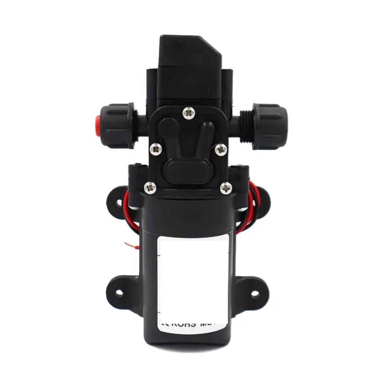 CUDTAPI DC 12V 130PSI 6L/Min Water High Pressure Diaphragm Self Priming Pump 72W