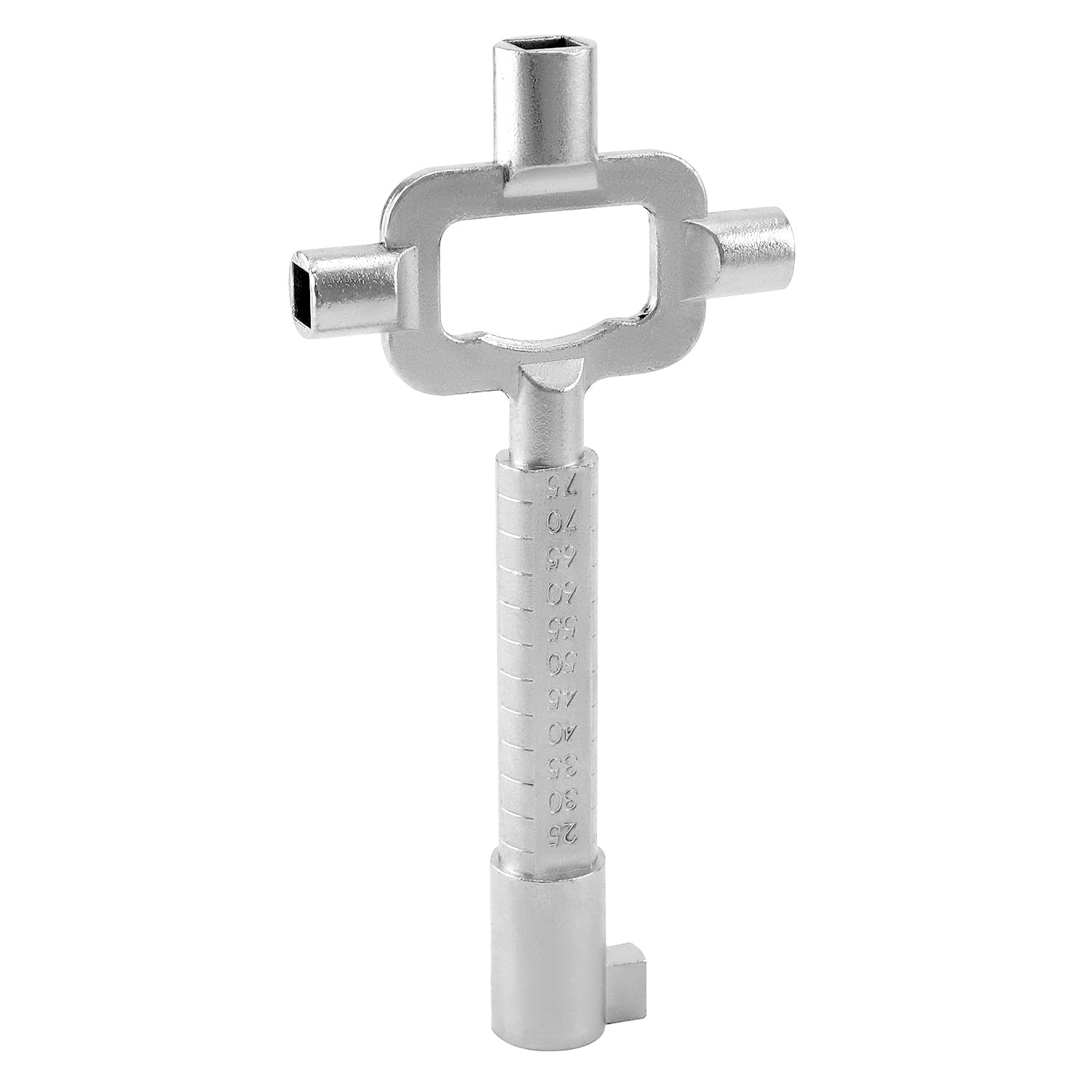 Qwork Silber Qwork® Wrench, 22-75 Mm, Universal Construction Key, Zinc Alloy