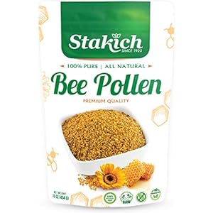 STAKICH Bee Pollen Granules, 16 OZ
