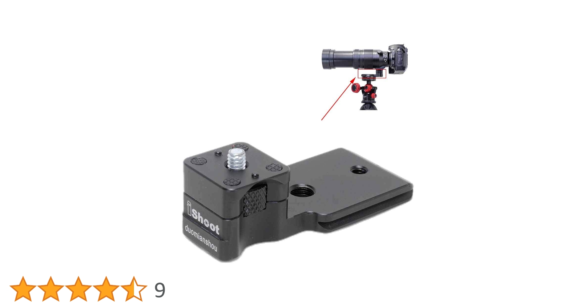 Camera 足 Amazon | iShootカメラリング式三脚座 足、 三脚マウントリング