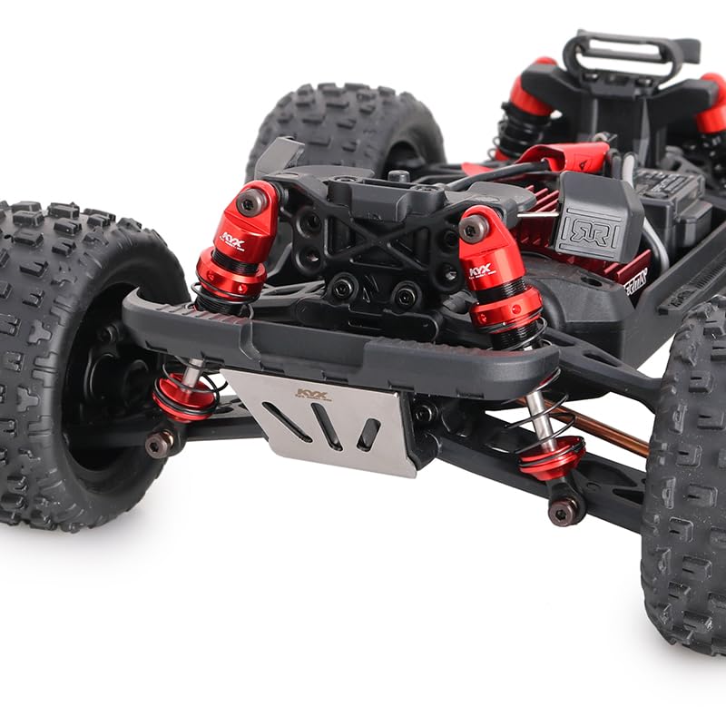 KYX Racing Aluminum 59mm Front Rear Shock Set Upgrades Parts Accessories for 1/18 RC Car ARRMA Granite Grom Mega