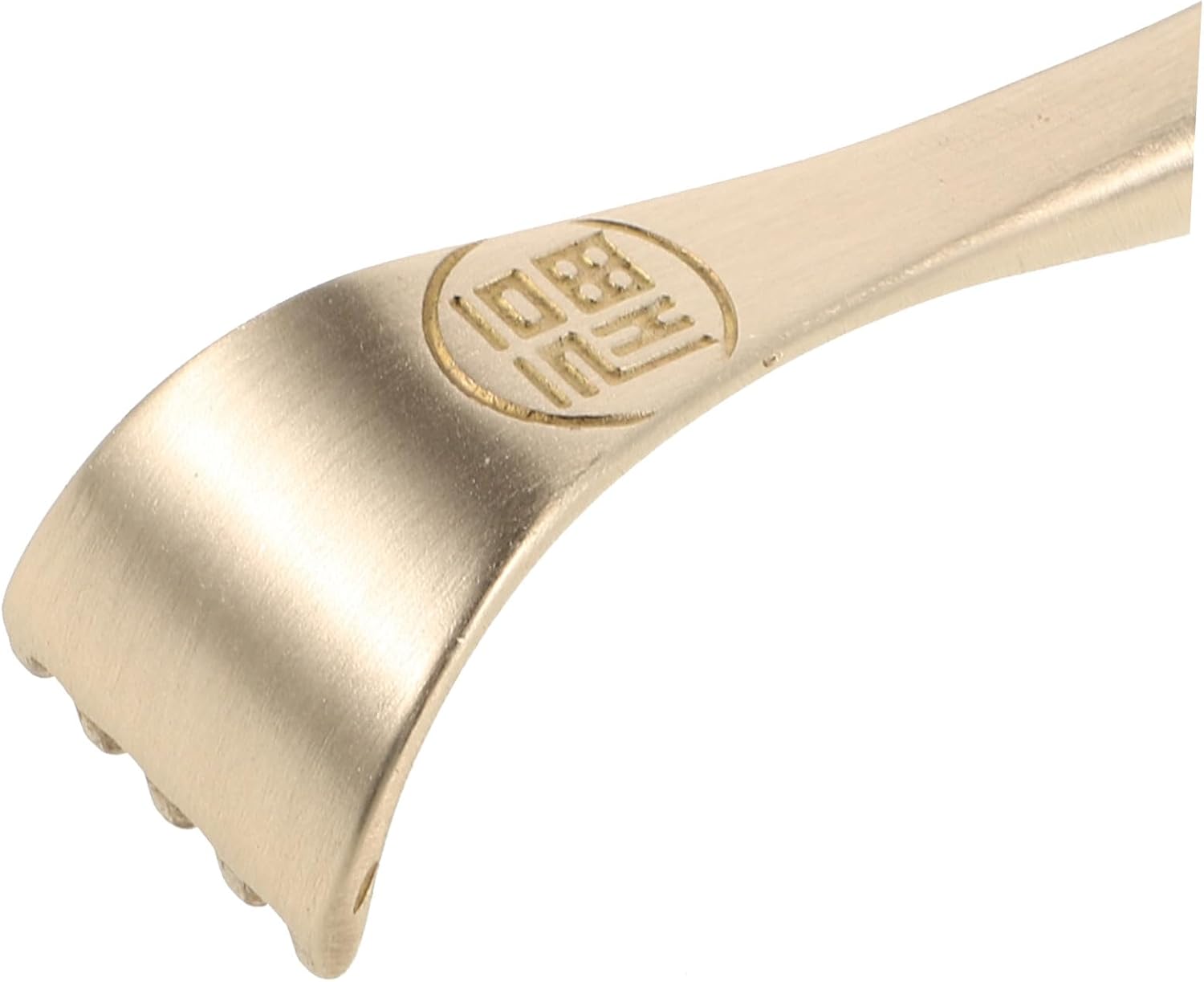 Copper Back Scratcher Stick Round Rod with Long Handle, Ergonomic
