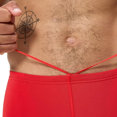 Speedo Herren Endurance+ Logo Aquashort, High Risk Red, 42