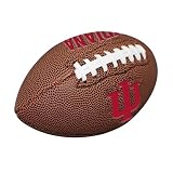 Logo Brands NCAA Indiana Hoosiers Composite Leather Football