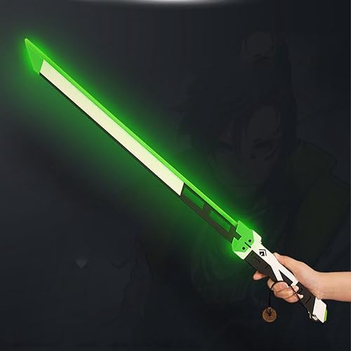 Miniatura 3 de Sables de luz LED de acrílico a escala 1:1 de 31.5 pulgadas para niños, Apex Cosplay Heirloom Crypto Hidden Kanata Modelo de arma de acción Figura