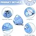 MLWSKERTY Breathable Cats Recovery Collar Practical Adjustable Cone Shape Collar Designed to Aid After