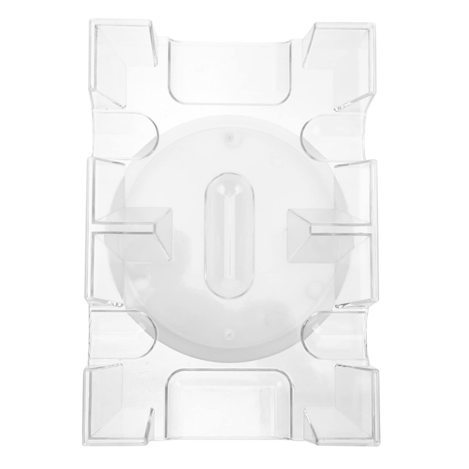 TOYANDONA 2pezzi Supporto Per Carte Da Gioco Rotante Plastica Con Vassoio Portacarte Doppio Per Poker e Giochi Da Tavolo Design Elegante e Funzionale Per Conservazione e Utilizzo Pratico