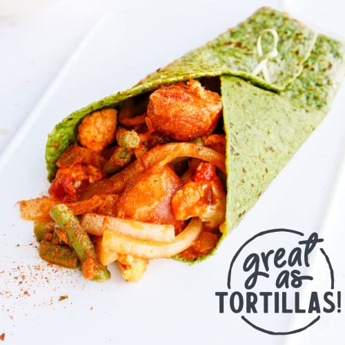 Angelic Bakehouse Spring Kale & Spinach Garden Wraps/Tortillas, Â€“ Sprouted Whole Grain Tortillas Â€“ Vegan, Kosher And Non-Gmo, 9 Ounce (Pack Of 3) #TOP2