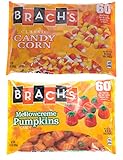 Brach's Autumn Seasonal Candy Bundle: 2 Bags - Candy Corn, Mellowcreme Pumpkins