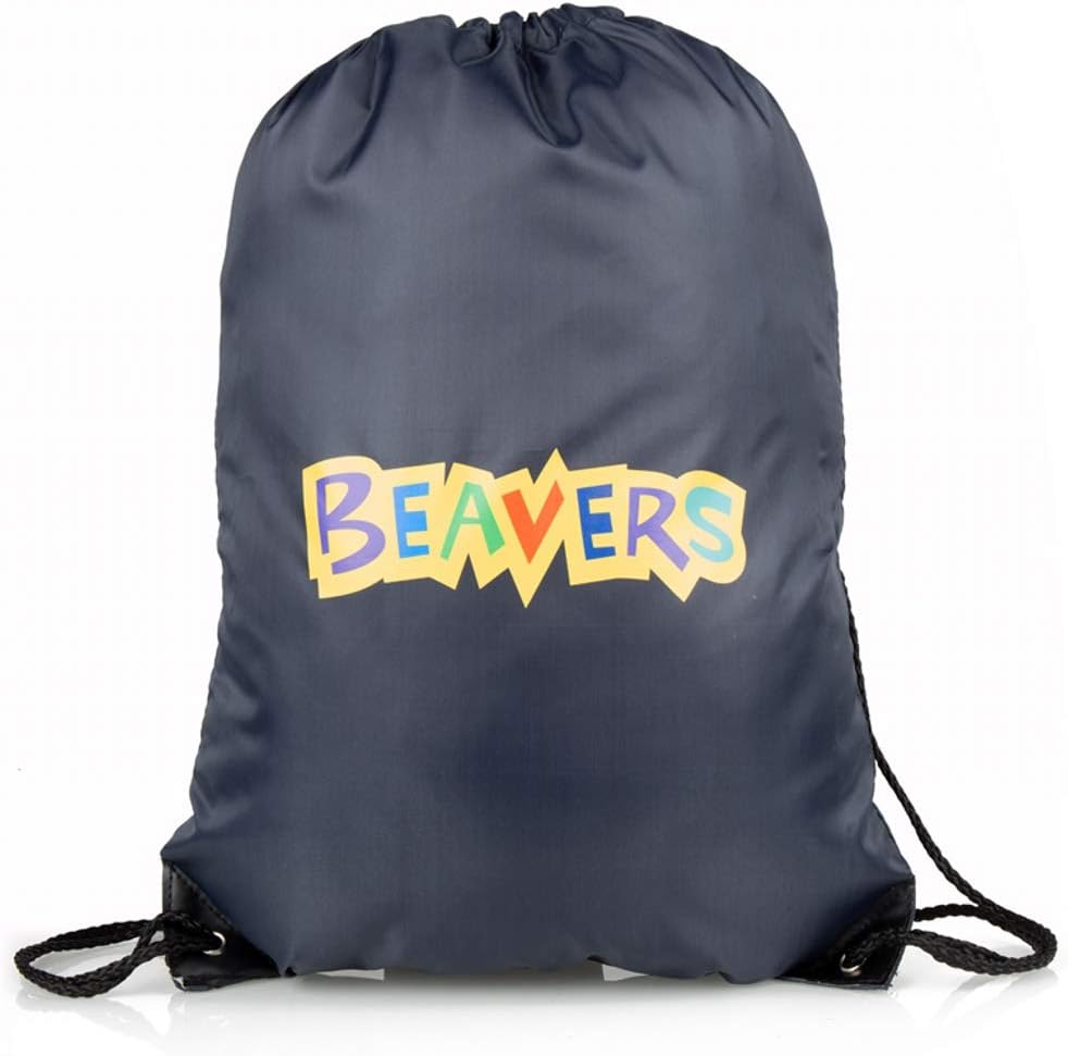 Beavers Drawstring Tote Bag New 2015 Design