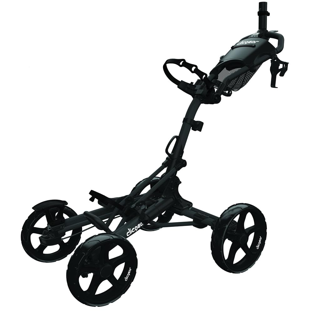 Gold Gear Direct - Clicgear 8.0+ Golf Push Cart Trolley - Black