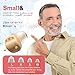 Hearing Aids for Seniors, Hearing Aid Rechargeable for Hearing Loss, Personal Hearing Amplifier with Volume Control and Portable Magnetic Charging Case, Noise Canceling Hearing Aids (Whtie)