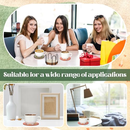 45 Pcs Wooden Coasters Painting Set with Markers