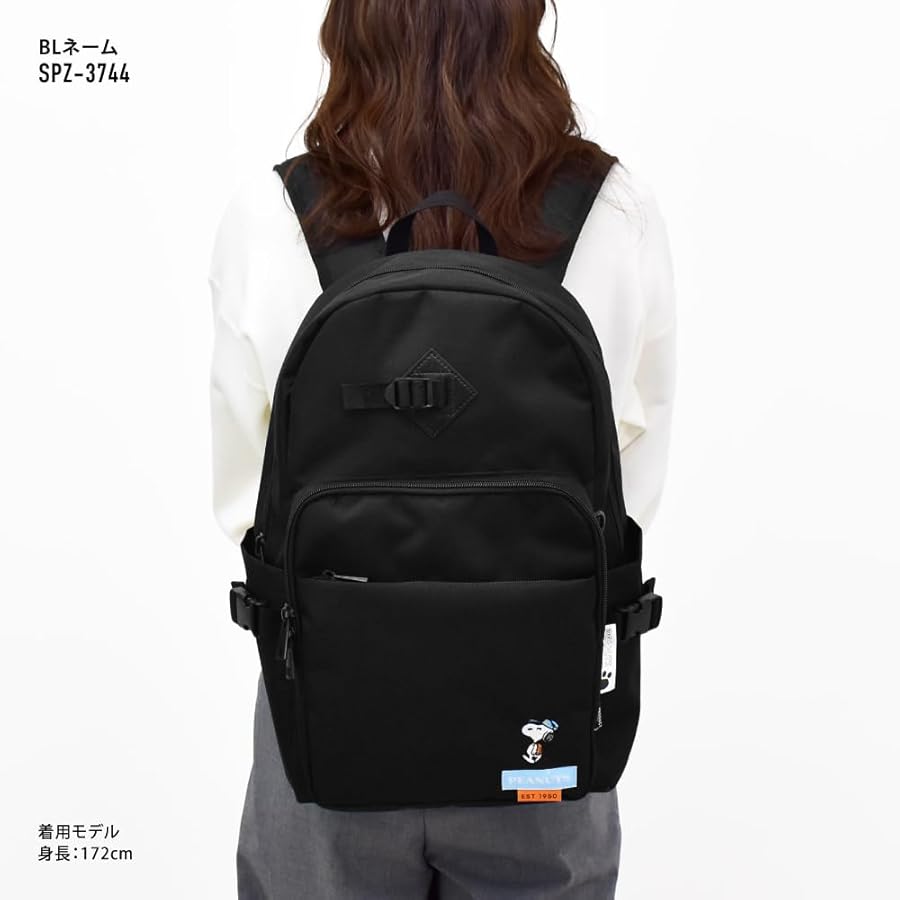 Amazon | [マリモクラフト] リュック RE-PET スクリュック BK BLネーム