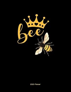2020 Planner: Queen Bee Daily, Weekly, Monthly Planner with Calendar, Goals, To-Do, Gratitude, Habit and Mood Tracker
