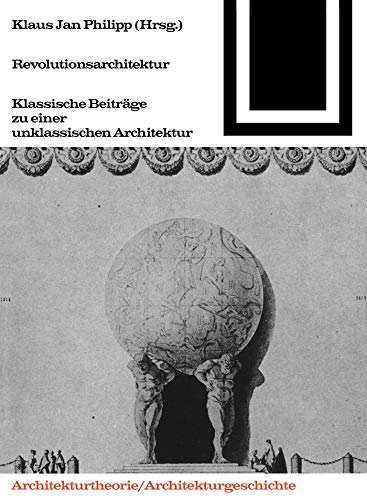 Revolutionsarchitektur Bauwelt Fundamente 82 livre allemand histoire art
