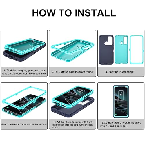 Coque TCL Ion Z hybride protection intégrale résistante aux chocs
