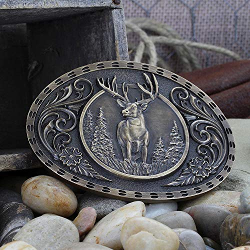 Image of Montana Silversmiths Outdoor Wildlife Series Attitude Western Belt Buckle