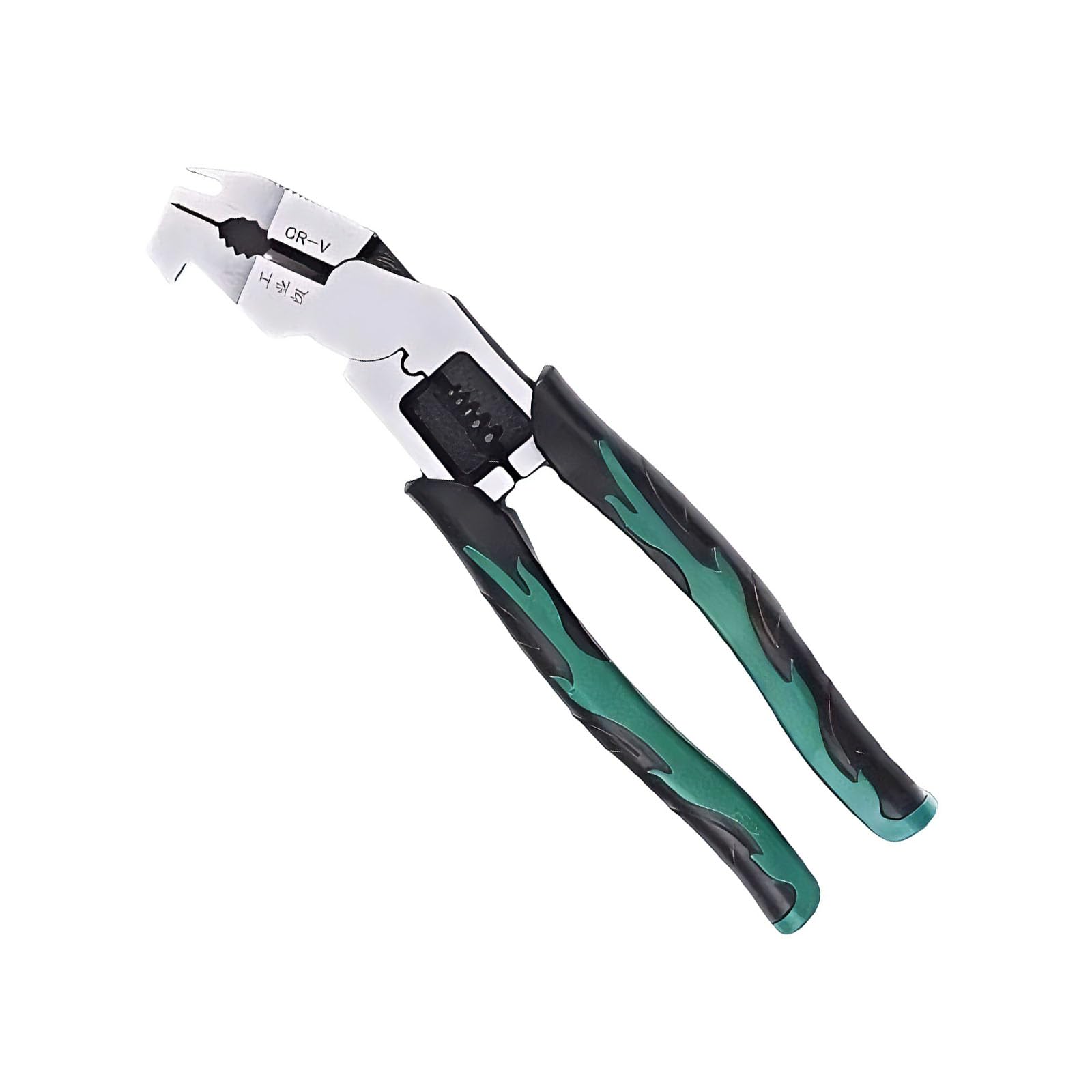 Hdoytxxm Wire Stripper Wire Cutter Crimping Cutter Multifunctional Stripper For Cutting Pliers Electrician Diagonal Nipper Ergonomic Pliers