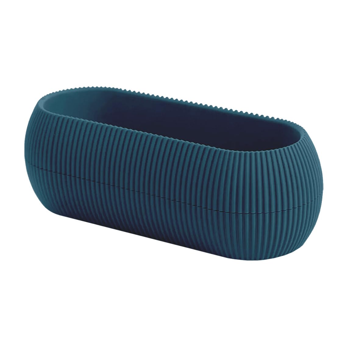 IlGruppone Vasetti Piante Grasse con Sottobicchiere Integrato - Blu - Rettangolare 0,55 Litri  
IlGruppone Vasetti Piant