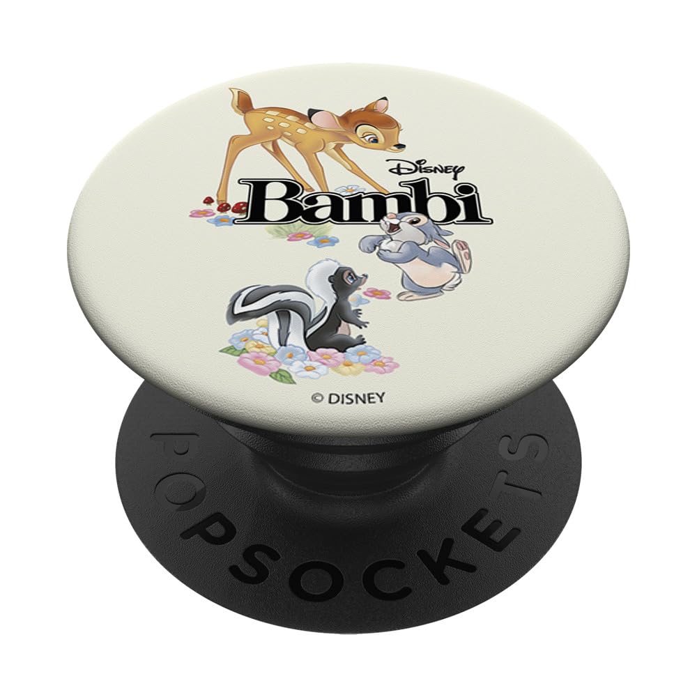 Amazon.com: Disney Bambi Thumper & Flower Logo PopSockets