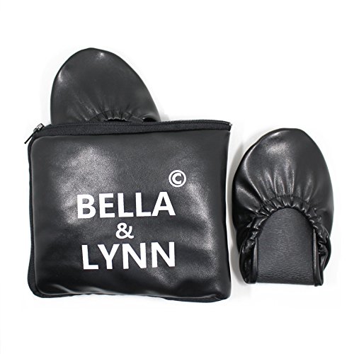 Foldable Shoes Travel Ballet Flats with Expandable Tote Bag for High Heels Folding Womens Shoes2