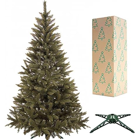 SPRINGOS Árbol de Navidad Artificial Abeto del Cáucaso 220 cm Cover
