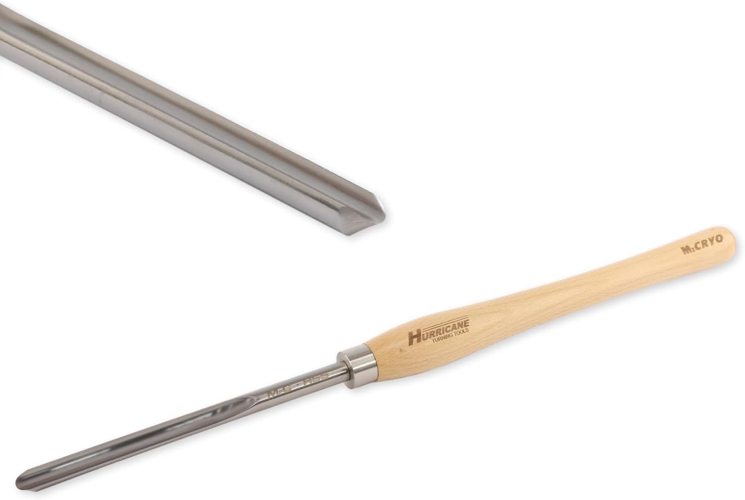 Hurricane Turning Tools, CryoCut Series, HTT-529, M2 Cryo 5/8" Spindle Gouge for Woodturning