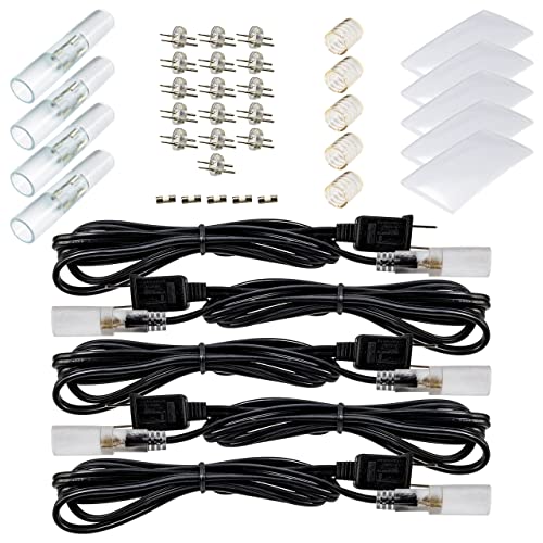 Brilliant Brand Lighting 1/2 Inch Incandescent Rope Light Accessory Kit