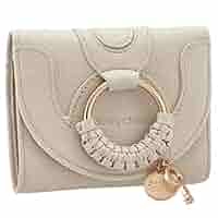 【極美品】See By Chloé HANAチェーンウォレット　ロイヤルネイビー 極美品】See By Chloé HANAチェーンウォレット ロイヤルネイビー