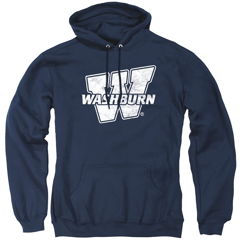 LOGOVISION Official Collegiate Distressed Primary Logo Adult Pullover Hoodie Collection — view 344