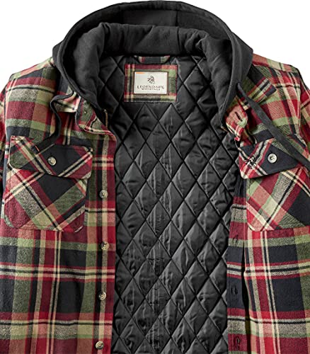Image of Legendary Whitetails Mens Maplewood Hooded Shirt Jacket