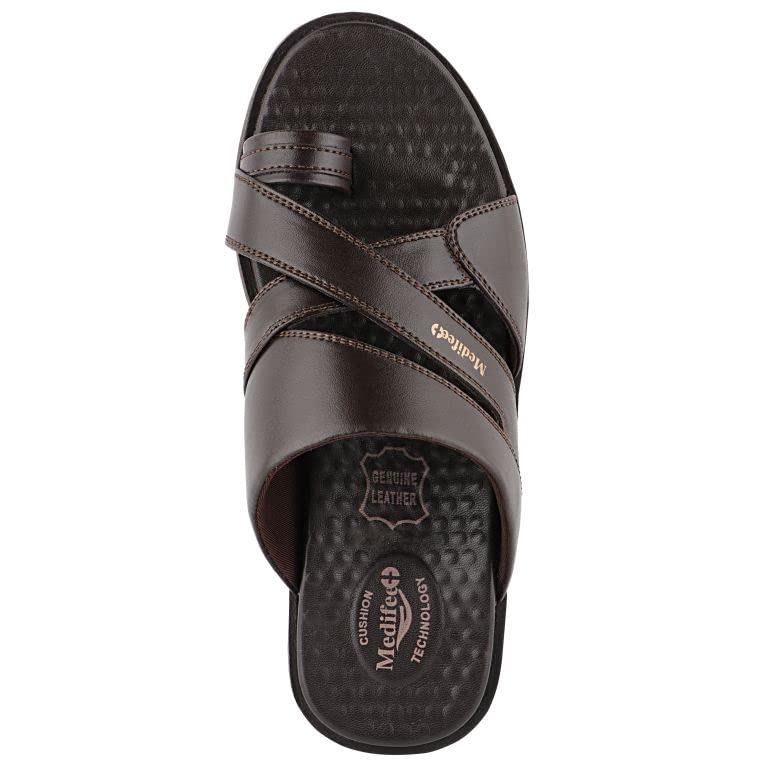 Image of Medifeet Men's Toe-Ring Highway Sandals