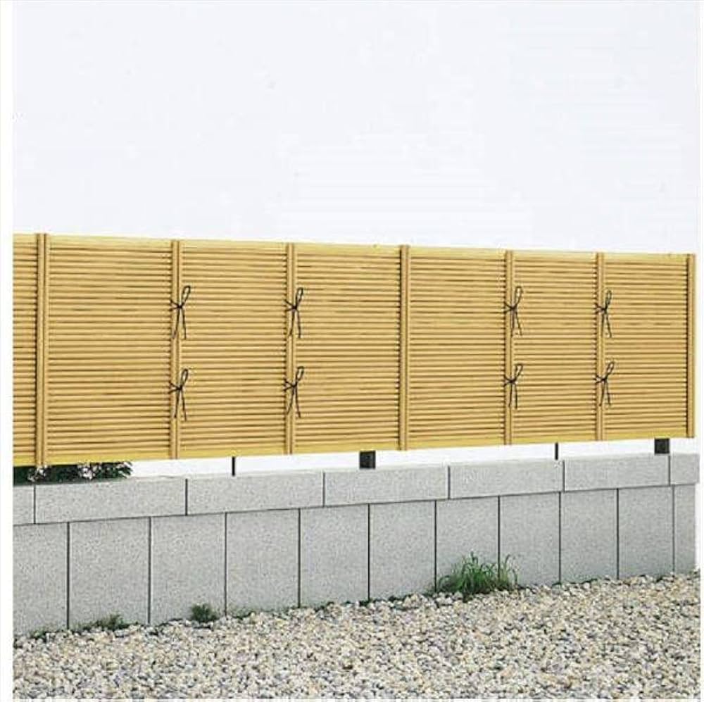 Amazon.co.jp: 【受注生産品】YKK 竹垣風フェンス 御簾垣 本体