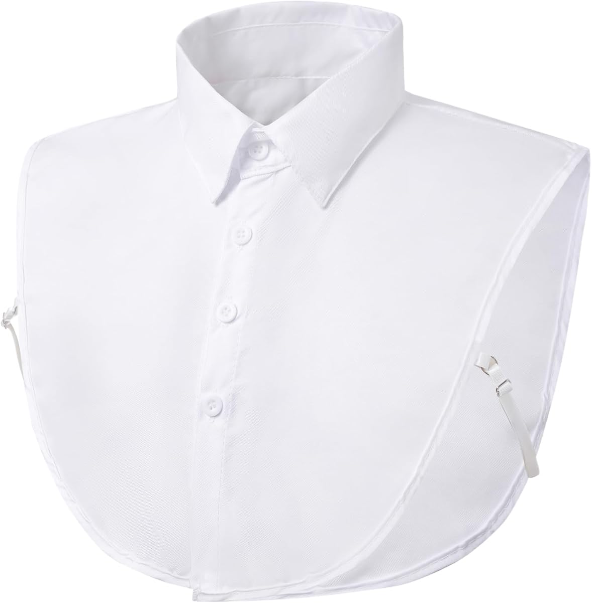 Blusa con cuello falso desmontable y media camisa Dickey para mujeres y niñas
