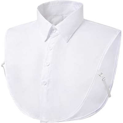 Fake Collar Detachable Faux Collars Blouse Dickey Half Shirts for Women Girls