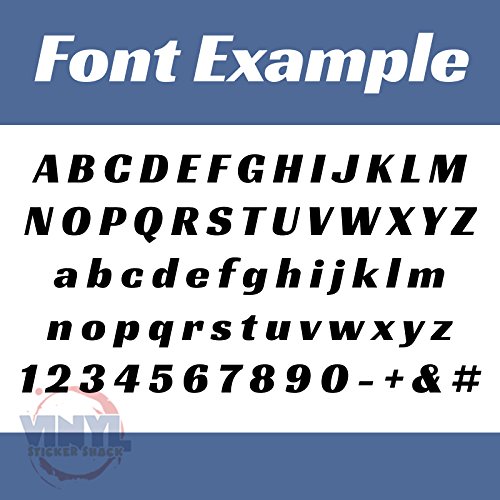 2 x Custom Name Bike Frame Stickers - Race Style