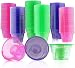 150 Disposable Jager Bomb Shot Glasses - Hard Plastic Bomb Shot Cups in 3 Neon Colours - Heavy Duty, Highly Durable and Reusable Shot Glasses - Perfect for Shots, Red Bull & Jagermeister.