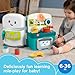 Fisher-Price Baby & Toddler Toy Laugh & Learn Learning Kitchen Playset with Music Lights & 5 Play Pieces for Kids Ages 6+ Months