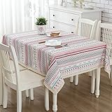 ♔Fácil de usar: prepare y complete rápidamente para su fiesta; fácil de poner sobre la mesa para proteger la mesa o el mantel de tela / algodón