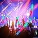 SHQDD 46PCS Foam Glow Sticks, Foam Light Up Sticks with 3 Modes Colorful Flashing, Glow Stick Bulk Party Pack, Glow in Dark Party Supplies, LED Foam Sticks Bulk for Wedding, Raves, Concert, Halloween