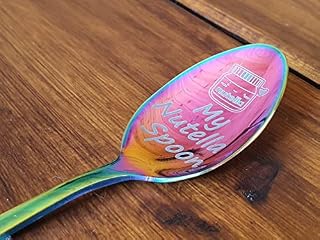 Personalised Tea Spoon, Nutella Spoon, Customised Gift for Christmas, Personailized Coffee Spoon, Customised Coffee Spoon (Spoon-23)